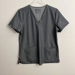 FIGS technical collection gray shirt sleeve size M ** has small imperfection **
